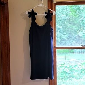 Bow strap dress